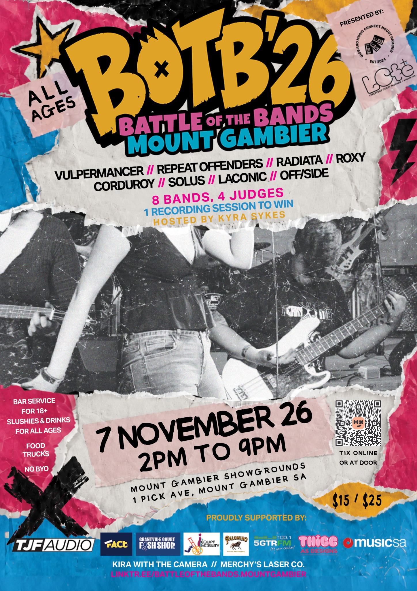 Battle of the Bands design
